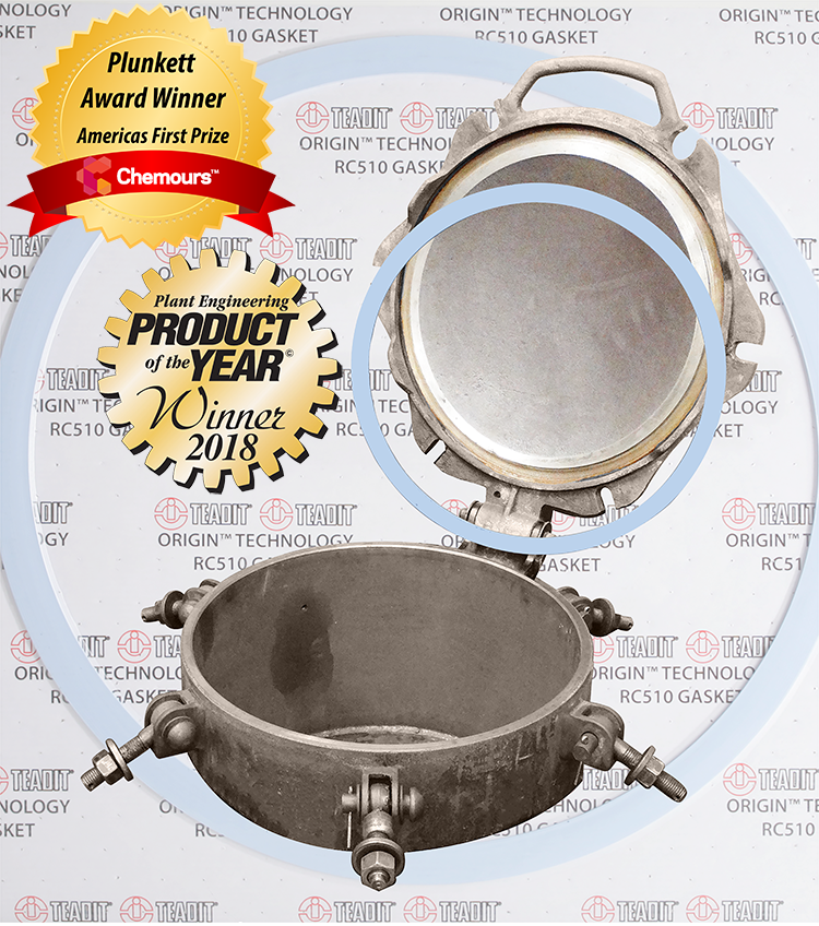THE TEADIT® GROUP’S ORIGIN™ RC510 GASKET NOW A DUAL PRODUCT OF THE YEAR AWARD WINNER
