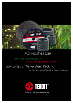 2236 Low Emission Valve Stem Packing - 