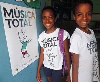 PROJETO MÚSICA TOTAL RECEBE APOIO DA TEADIT